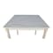 International Concepts Square Solid Wood Top Table, Turned Legs, Unfinished, 36 W, 36 L, 36 in H, Wood, Unfinished K-3636-336T - alternate 2